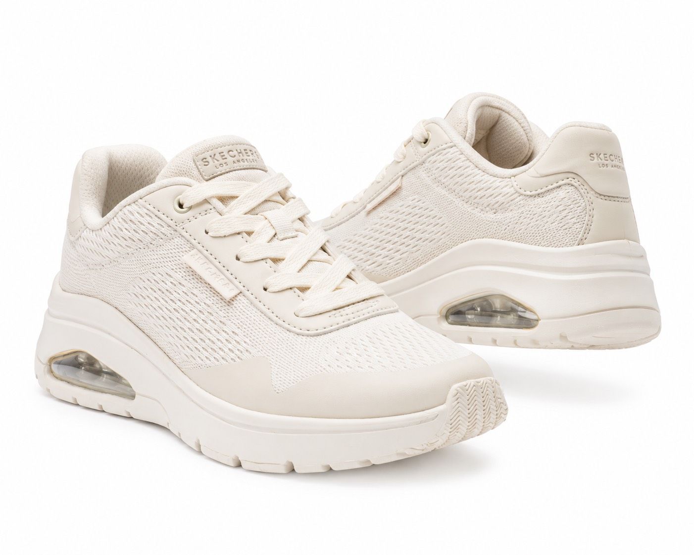 [SKECHERS] UNO FLEX 女款氣墊運動鞋｜輕量厚底・舒適回彈
