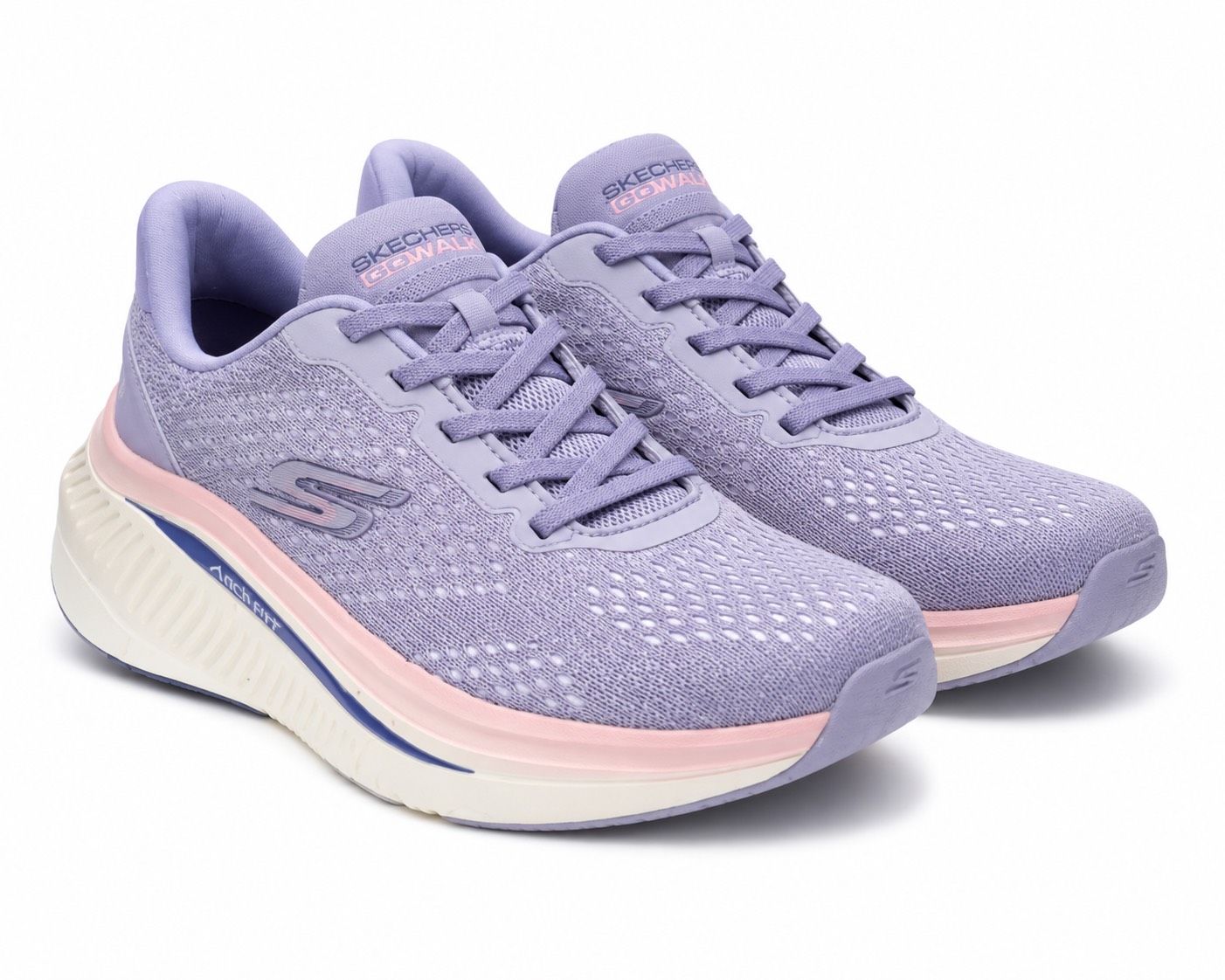 [SKECHERS] GO WALK MAX CUSHIONING ARCH FIT 女款健走鞋｜高緩震・足弓支撐