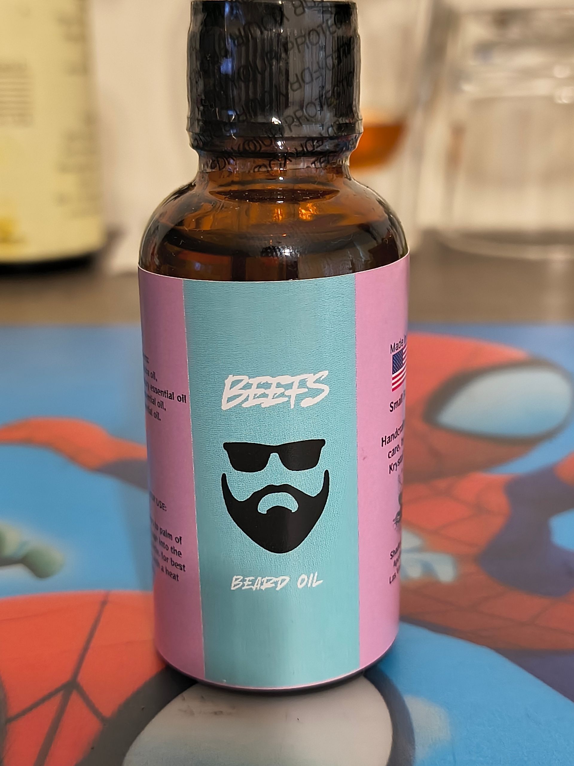Organic Mens Beard and Hair Oil