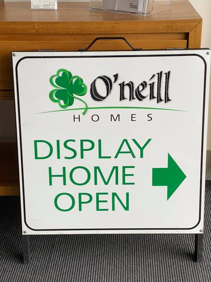 Wayfinding Sign For A Display Home — Digital Signage & Digital Printing in the Albury-Wodonga, NSW