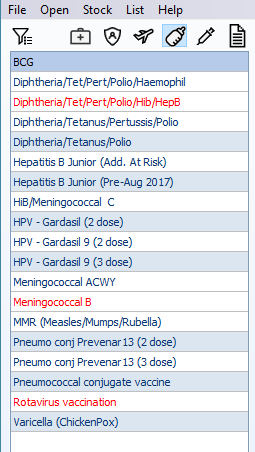 Highlighted Child Imms