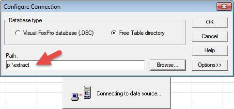 Configure connection