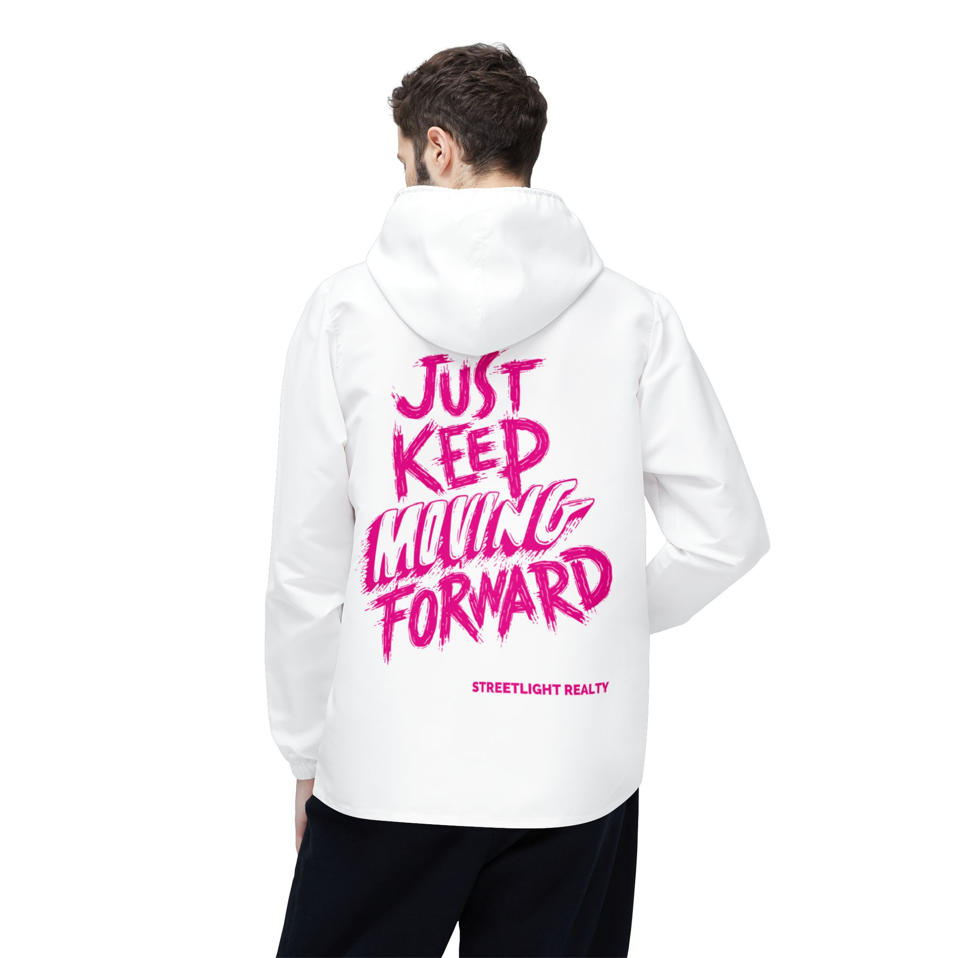 Just Keep Moving Forward Wind Breaker