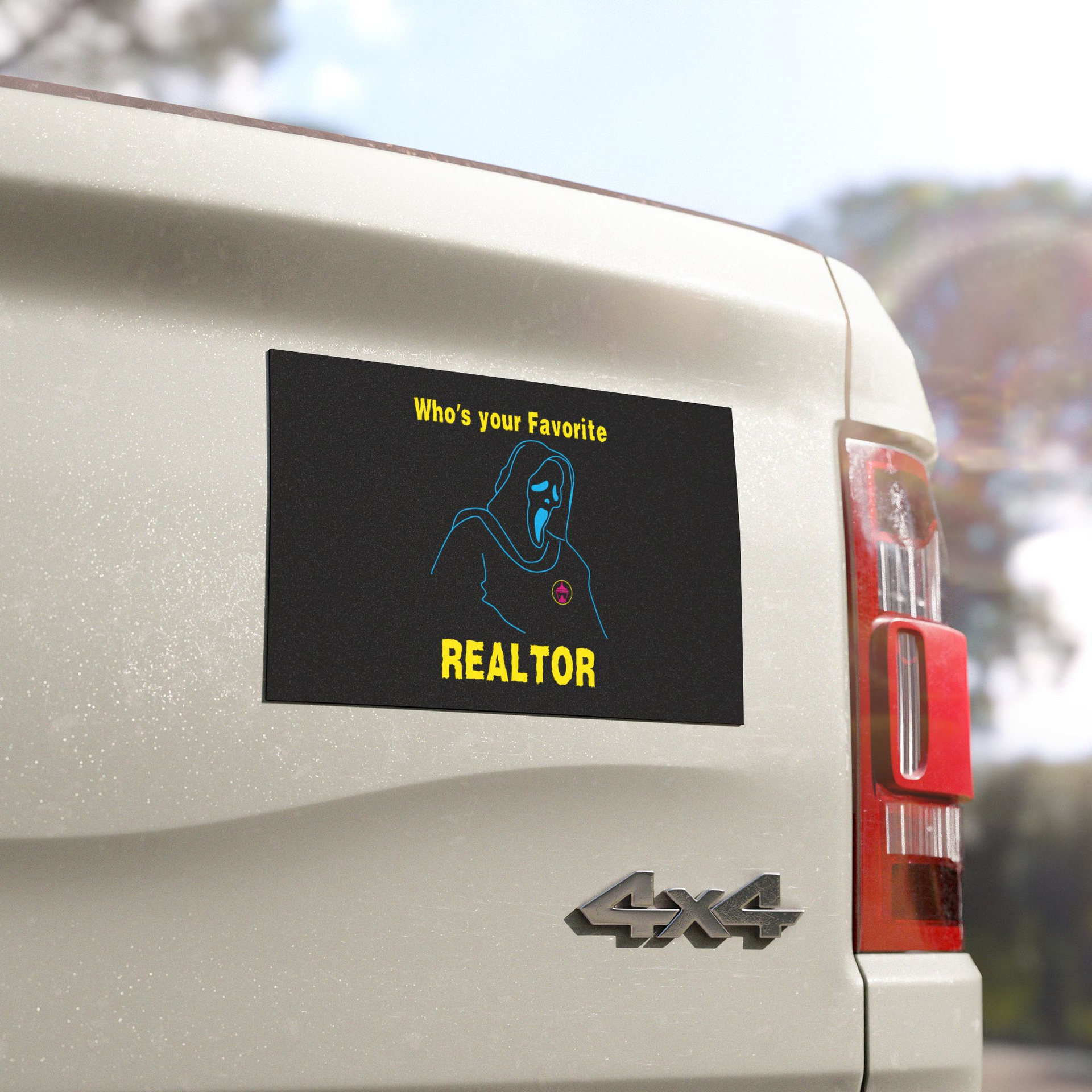 Who's Your Favorite Realtor Car Magnet