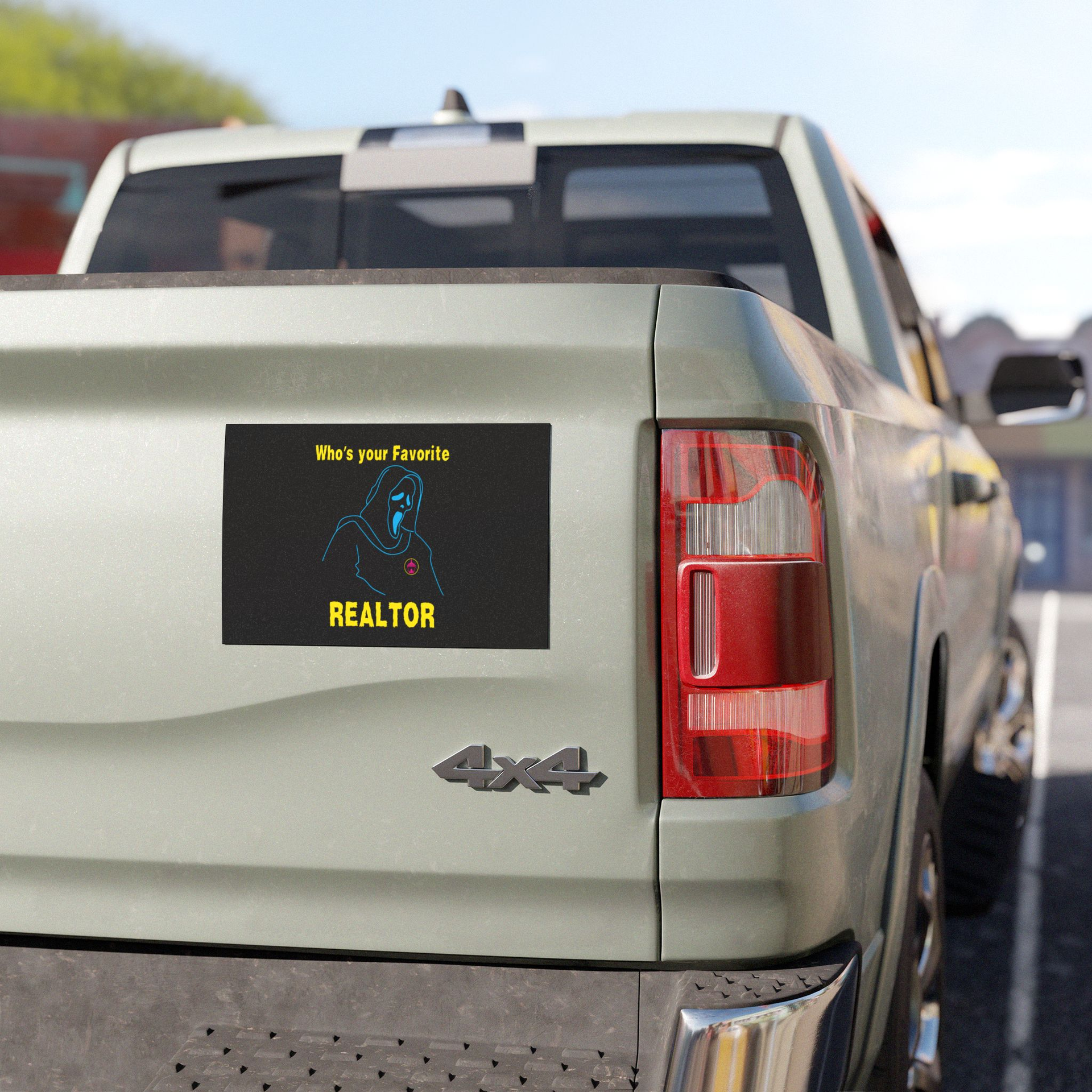 Who's Your Favorite Realtor Car Magnet