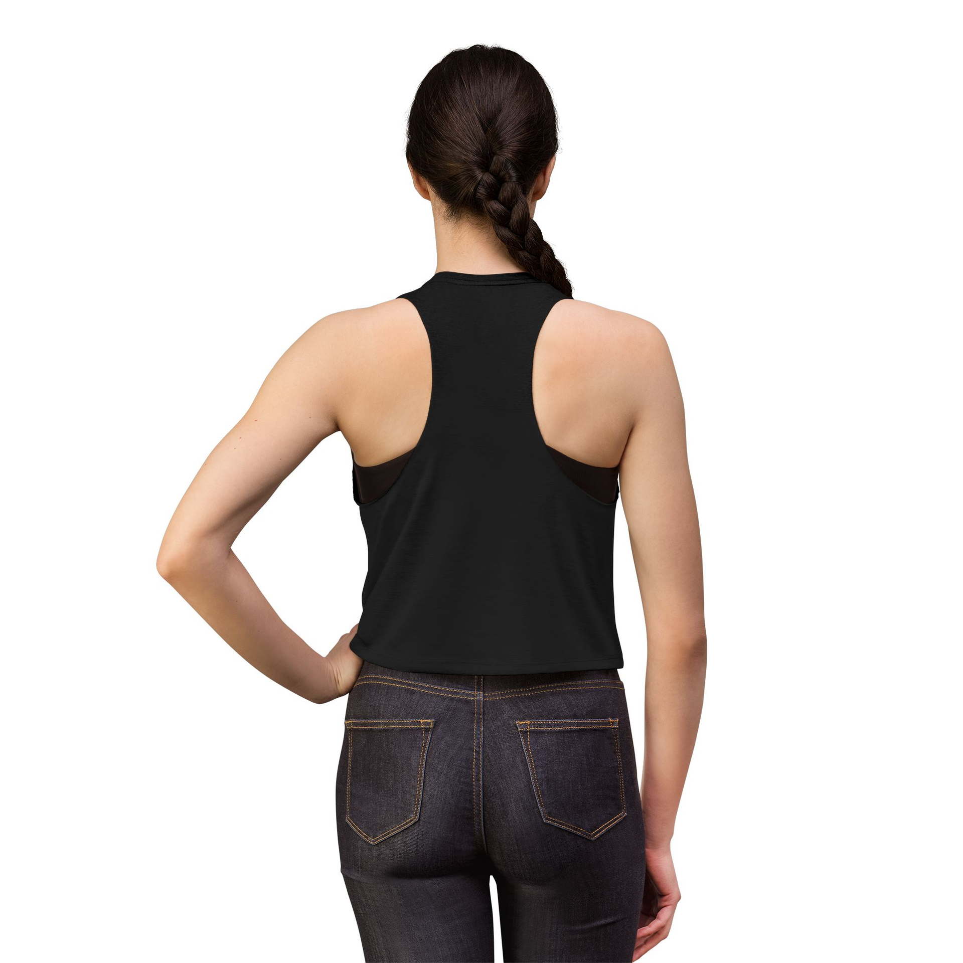 Skull Theme Crop Top
