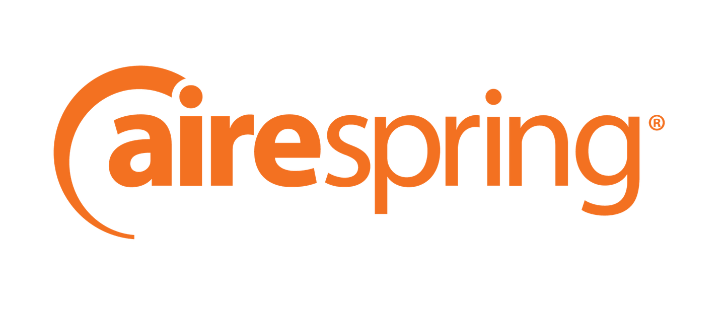 The airespring logo is orange and white on a white background.