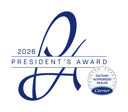 President's Award logo for 2026, with a large blue