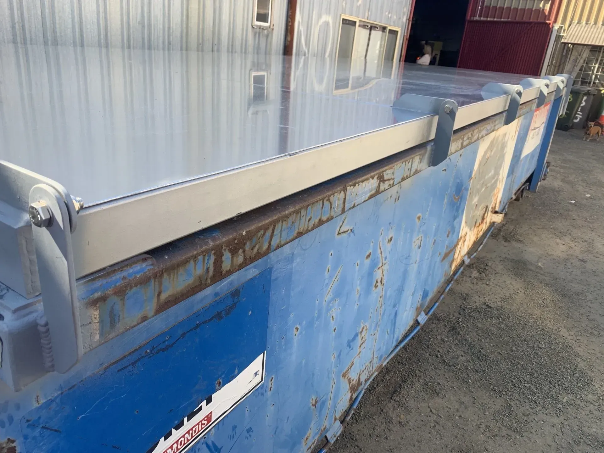 New Dumpster — Newcastle, NSW — Auz Pro Welding & Fabrications
