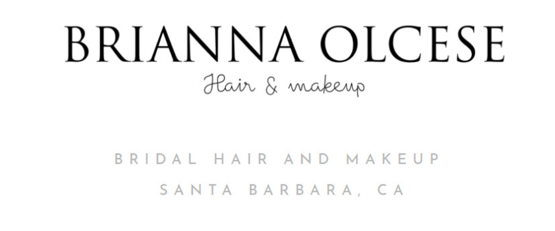 Brianna Olcese Hair & Makeup bridal hair and makeup, Santa Barbara, CA