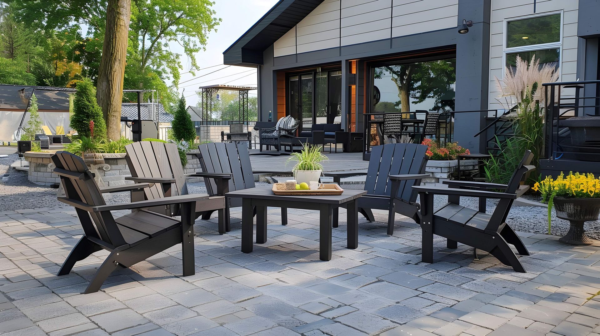 Polywood patio set
