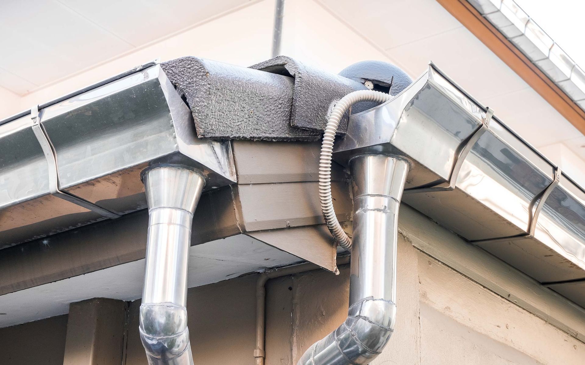 Rain Gutter System On Roof Of House — Berlin, MD — Eastern Shore Gutters Rain Gutter System On Roof Of House — Berlin, MD — Eastern Shore Gutters
