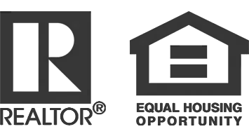 REALTOR and Equal Housing Opportunity logos in black and white.