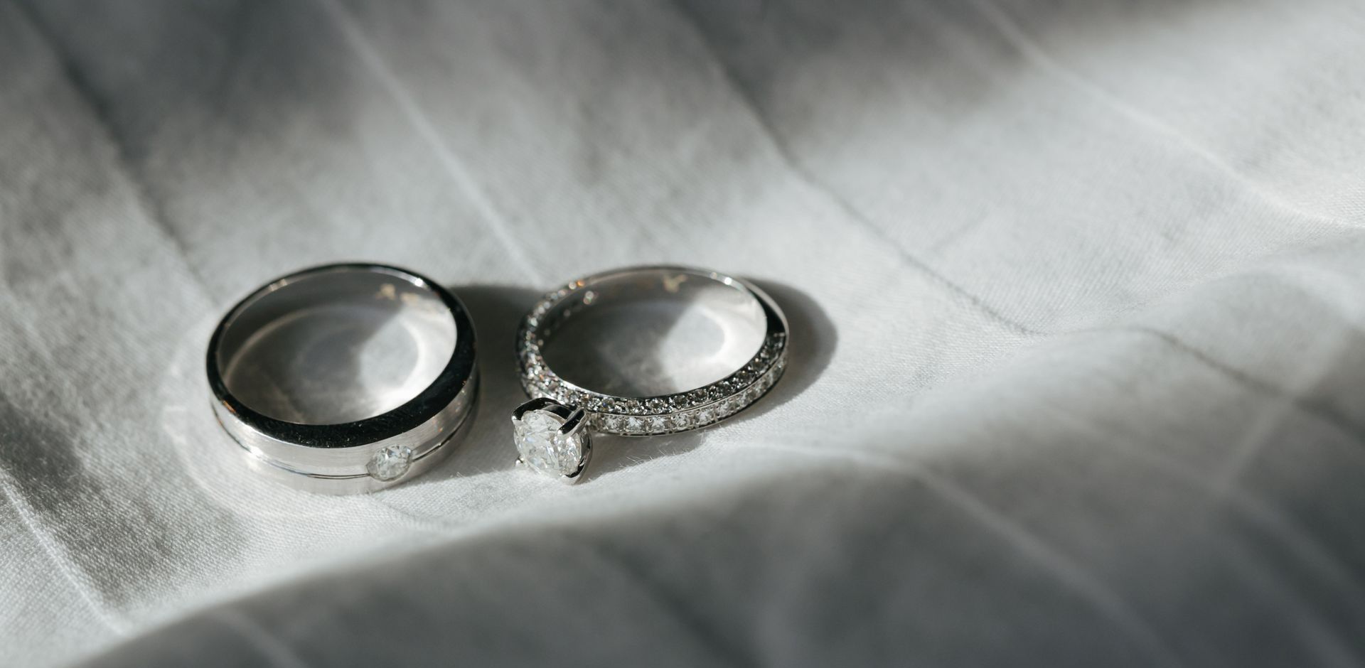 Fine Luxury Rings On A Cloth — Bolivar, MO — Miller’s Fine Jewelry