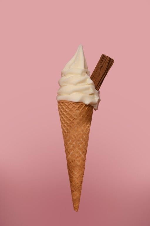 waffle cove with flake