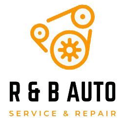 r and b auto logo