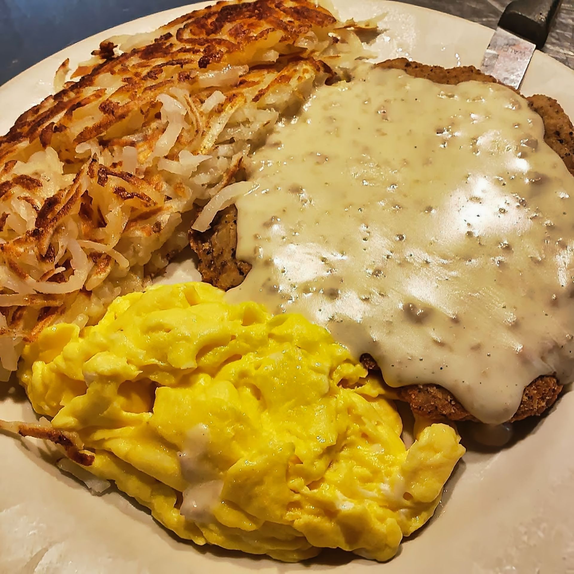 Country Fried Steak at Antonia's Pancake House