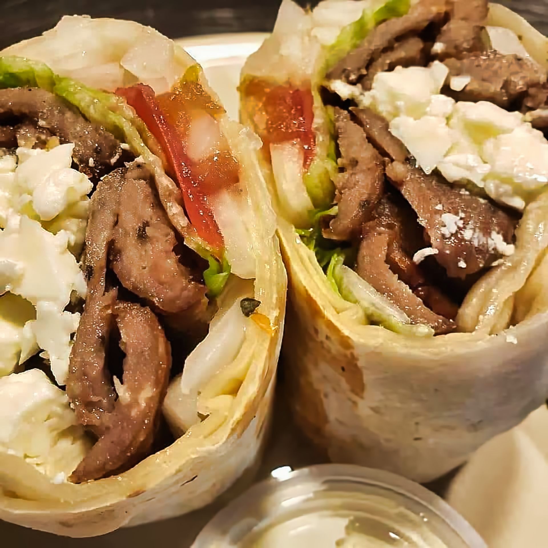 Gyro Wrap at Antonia's Pancake House
