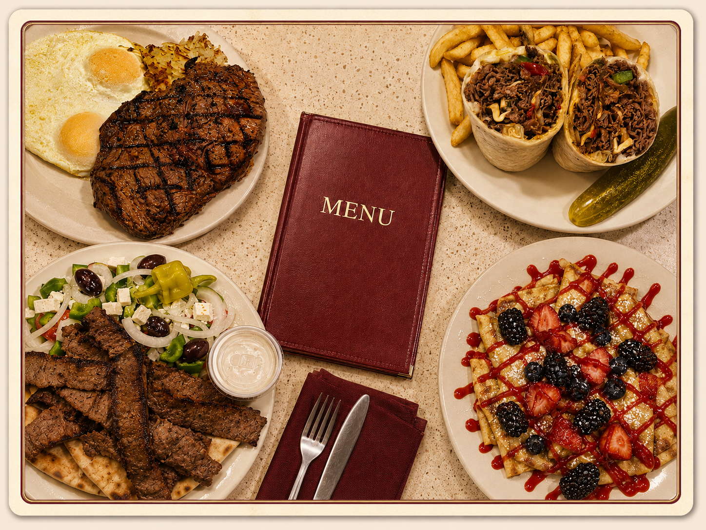 Antonia's Pancake House menu favorites