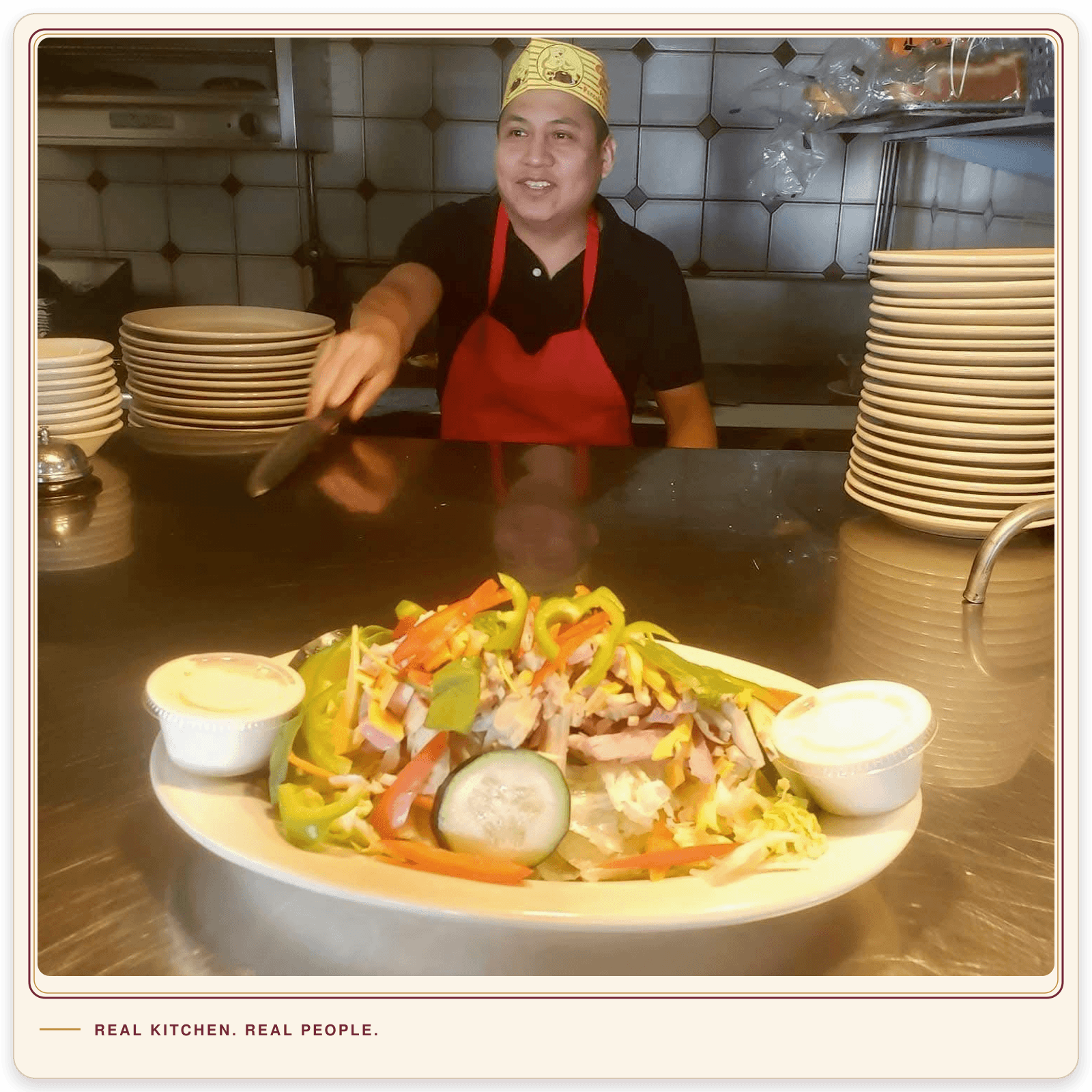 Real kitchen, real people at Antonia's Pancake House