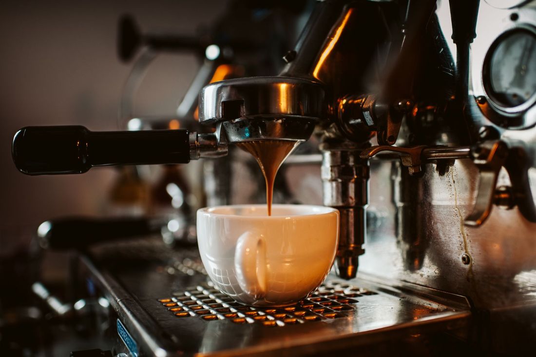 macchina da bar per caffè espresso