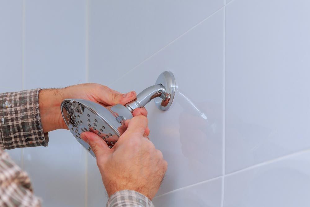 Replacing shower head