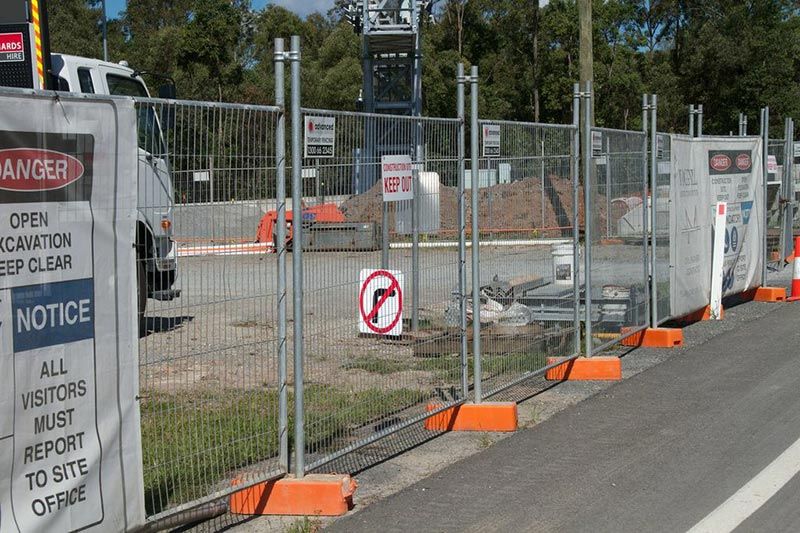 Advanced Temporary Fencing site fence 7