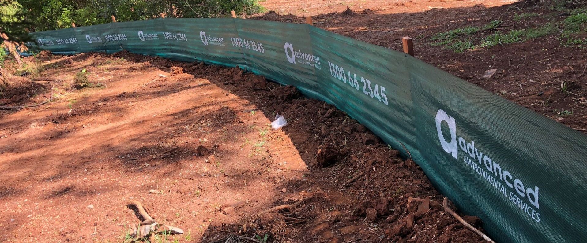 Sediment Control installed by Advanced Environmental Services