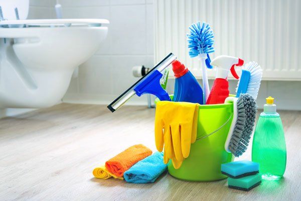 housewife-woking-home-lady-blue-shirt-woman-bathroom
