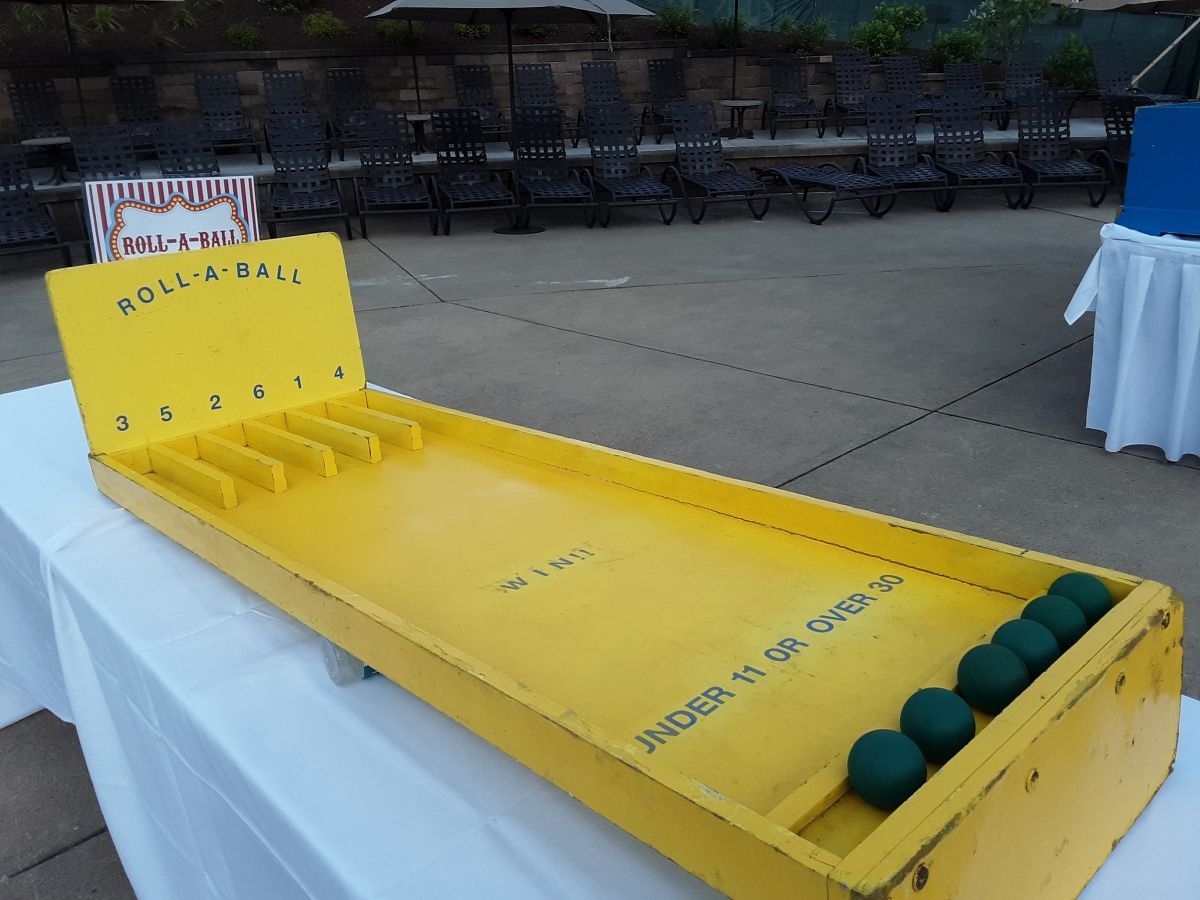 Roll-a-Ball Carnival Game