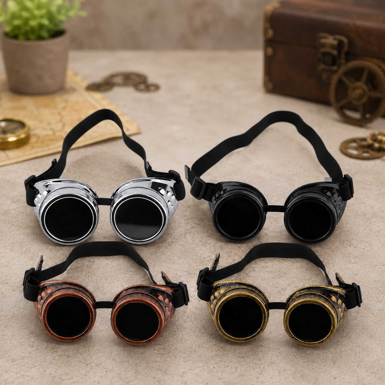 STEAMPUNK AVIATOR GOOGLE