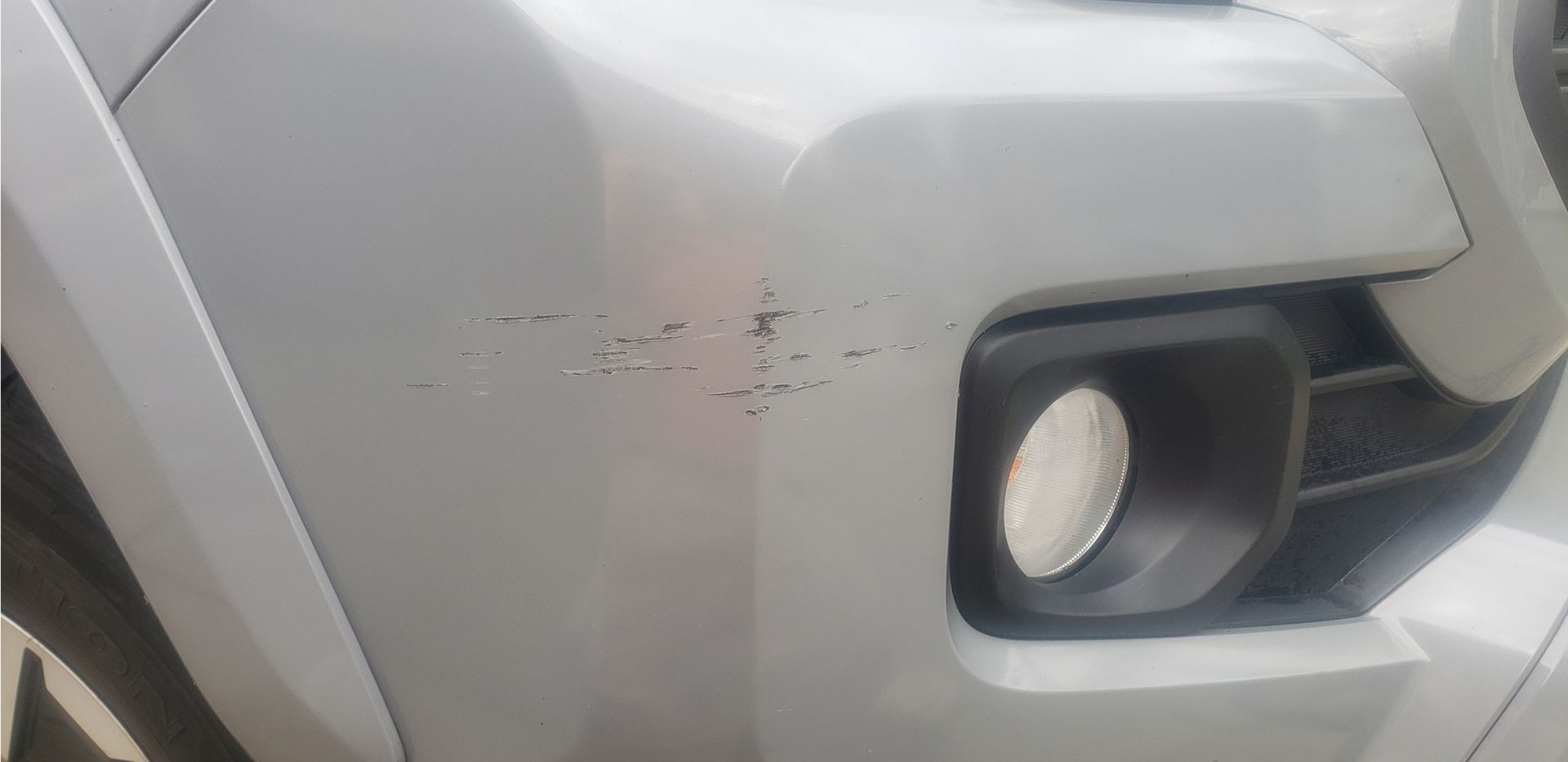Car scratch before | Mobile Brewer