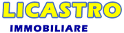 Logo di LICASTRO IMMOBILIARE in testo giallo e blu su sfondo bianco.