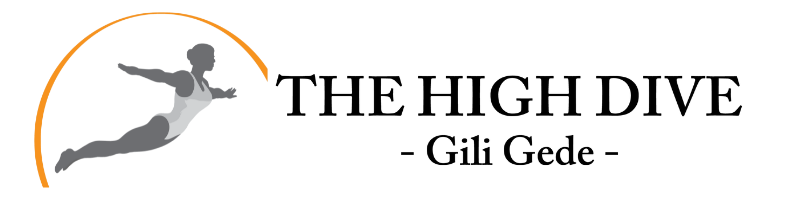 A logo for a company called the high dive