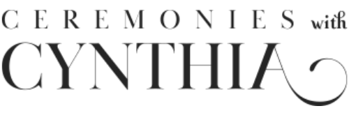 CwC Logo Ceremonies with Cynthia Logo - Officiant