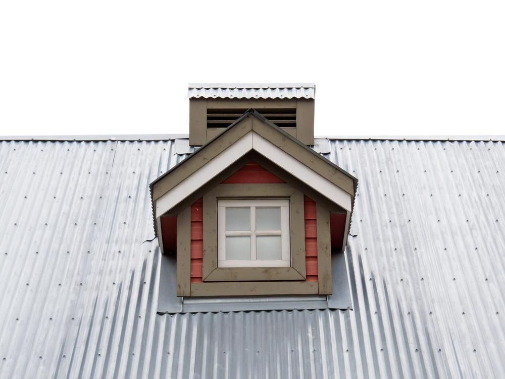 A Roof with A Small Window on It — Apex Roofing Group in Brunswick Heads, NSW