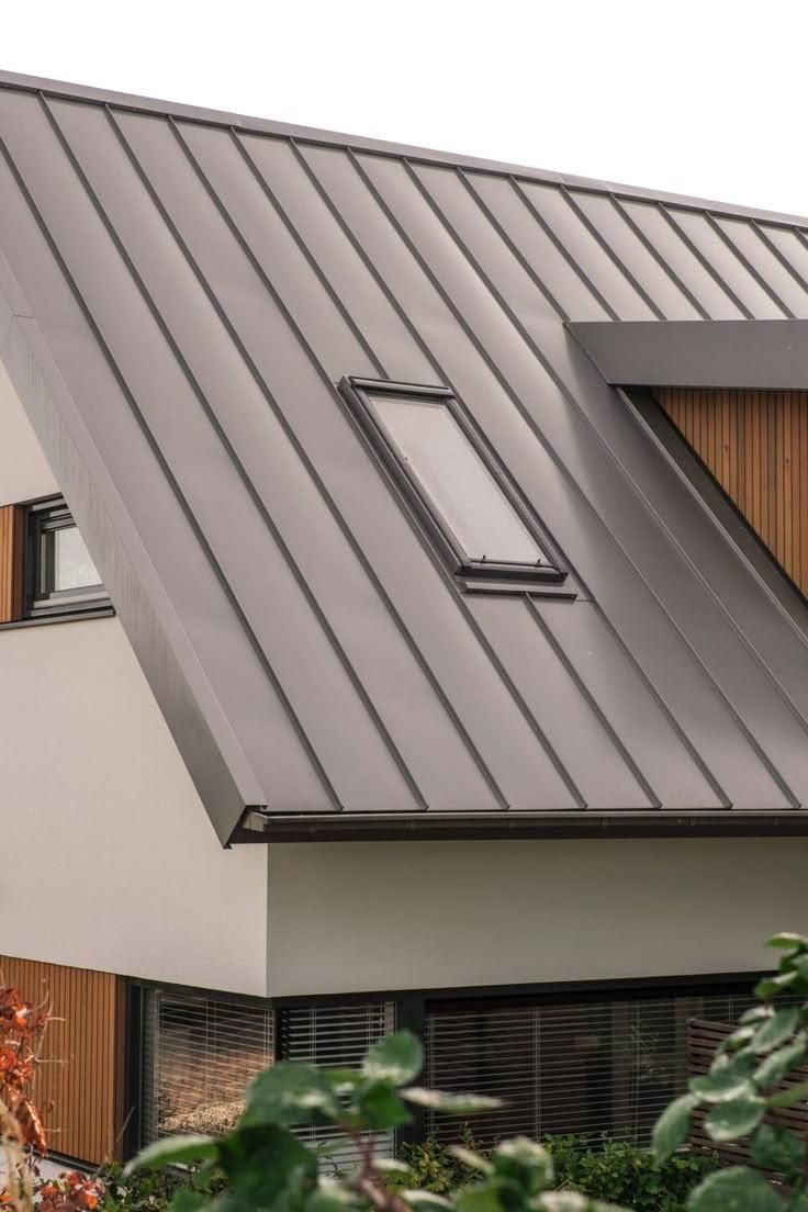 A House with A Metal Roof and A Skylight on The Roof — Apex Roofing Group in Wooli, NSW