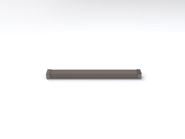 Pewter Graphite Color Option for Luxe Leather Handles