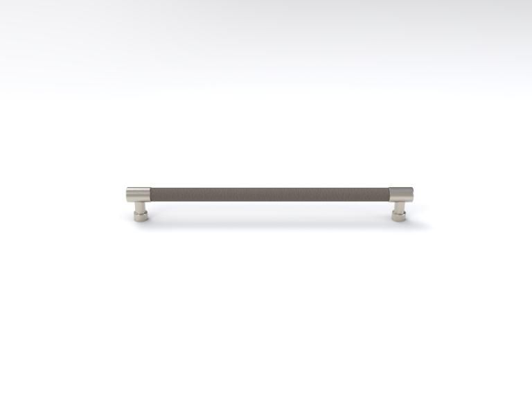 Pewter Matte Nickel Color Option for Nordic Leather Handles