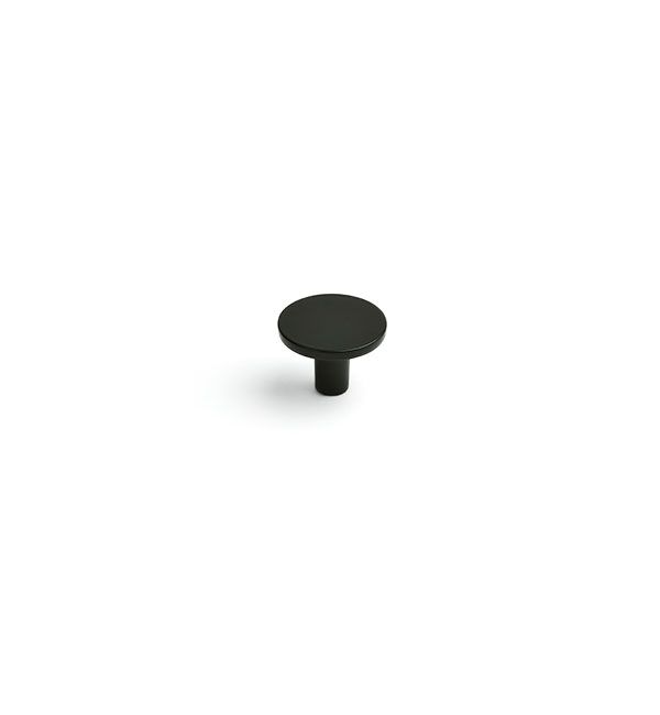 Matte Black Color Option for Petite Knobs