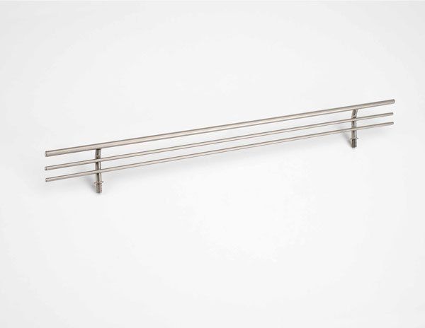 Matte Nickel Color Option for Shoe Fence Organizer