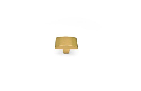 Matte Gold Color Option for Soft Square Knobs