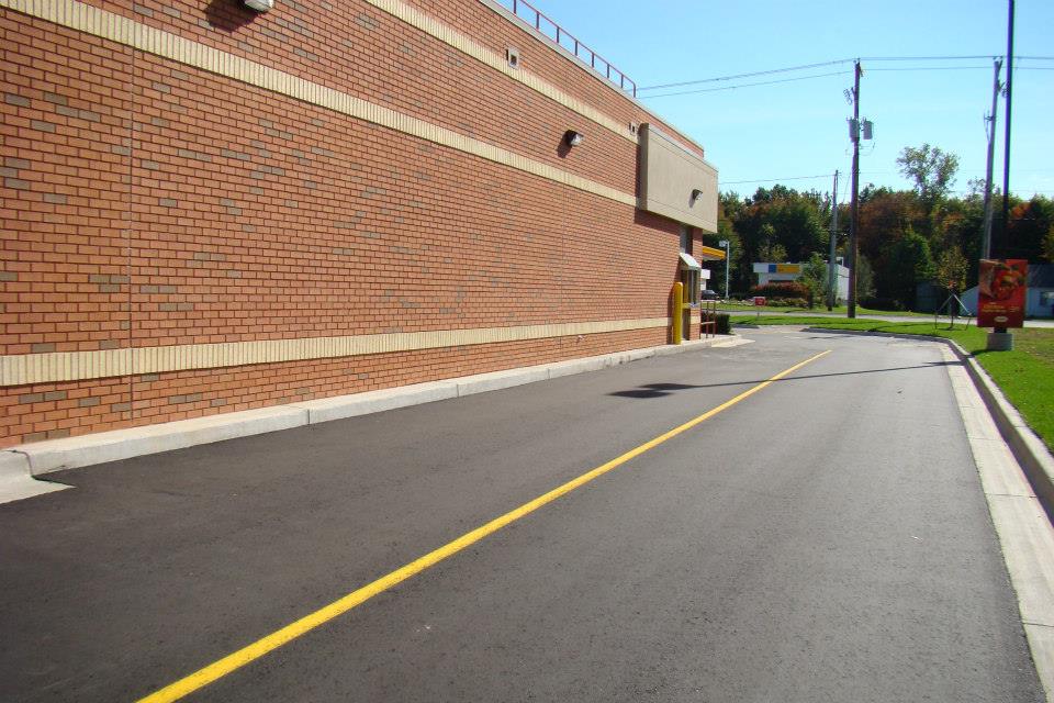 Newly Sealcoat Driveway - Clio, MI - Chippewa Asphalt Paving