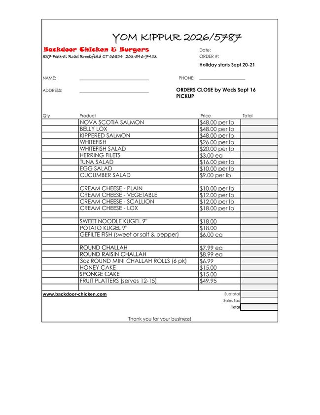Blurry black-and-white invoice or bill with itemized table and totals on a white page