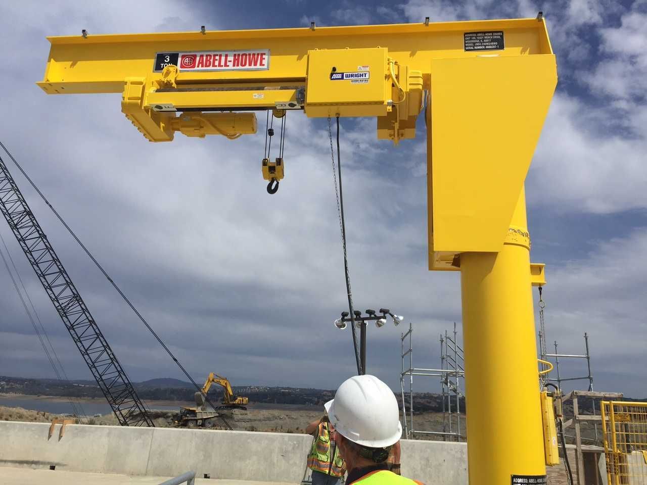 Gantry crane loading
