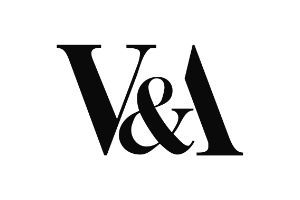 V&A logo in black: