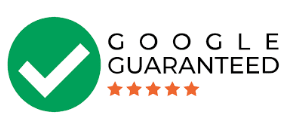 Groulx Mechanical - A google guaranteed logo with a check mark in a green circle