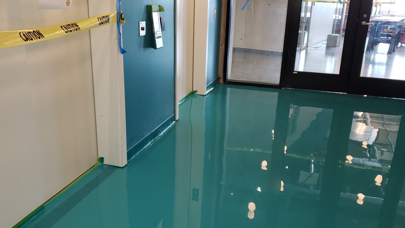 Smooth finish epoxy