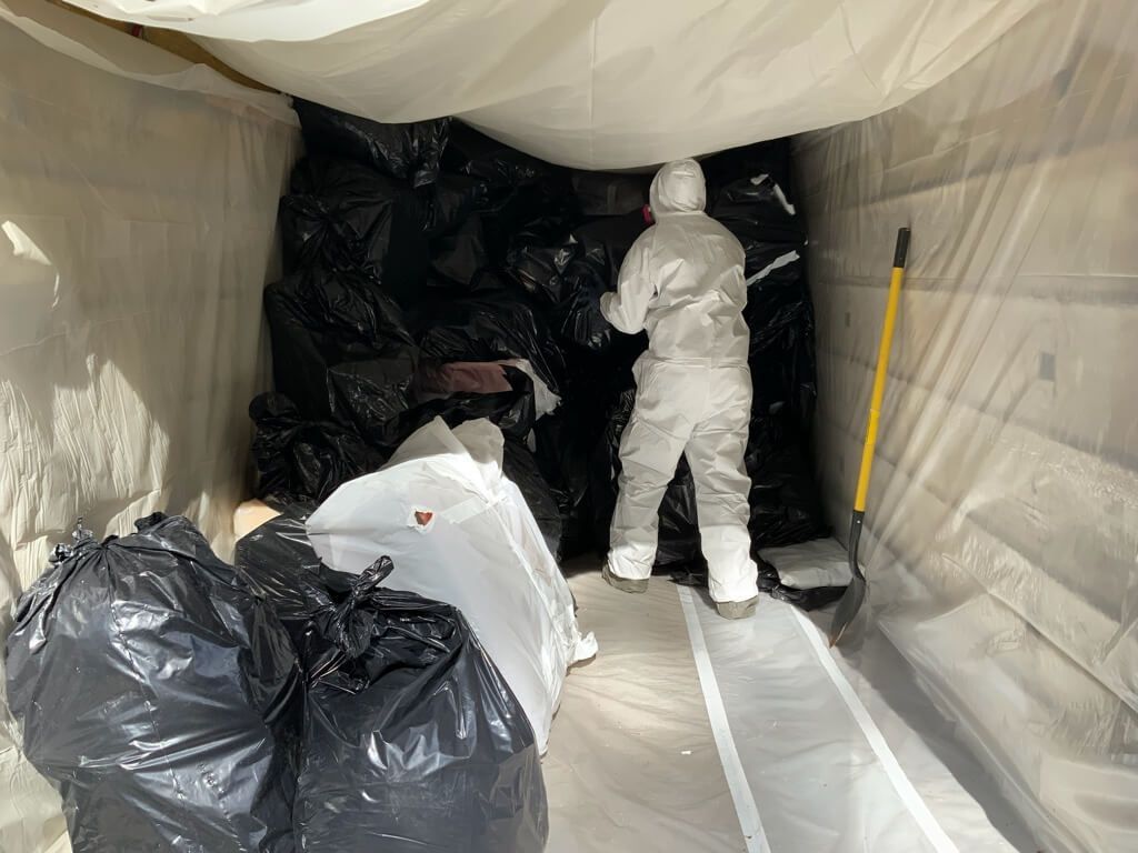 HRS Restoration Services team performing meth lab cleanup and hazardous disposal in Denver Colorado
