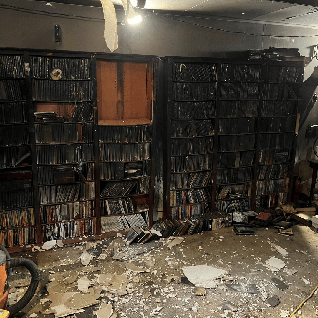 HRS Restoration Services performing meth contamination cleanup in Denver home